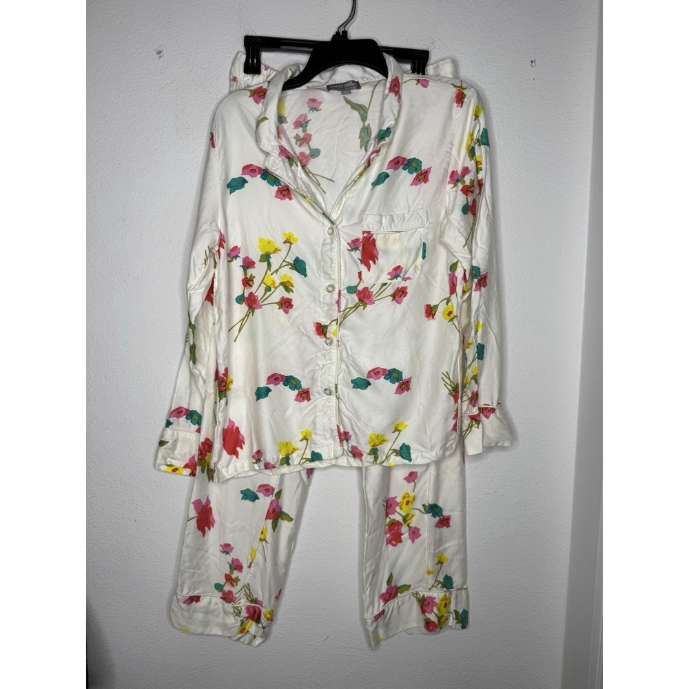 PINE CONE HILL ANNIE SELKE Pajamas Set Women's Size S  Floral Luxury